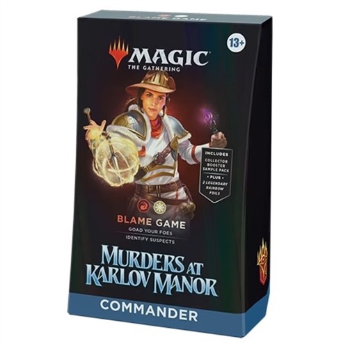 Murder at Karlov Manor - Commander Deck Blame Game - Magic the Gathering (ENG)